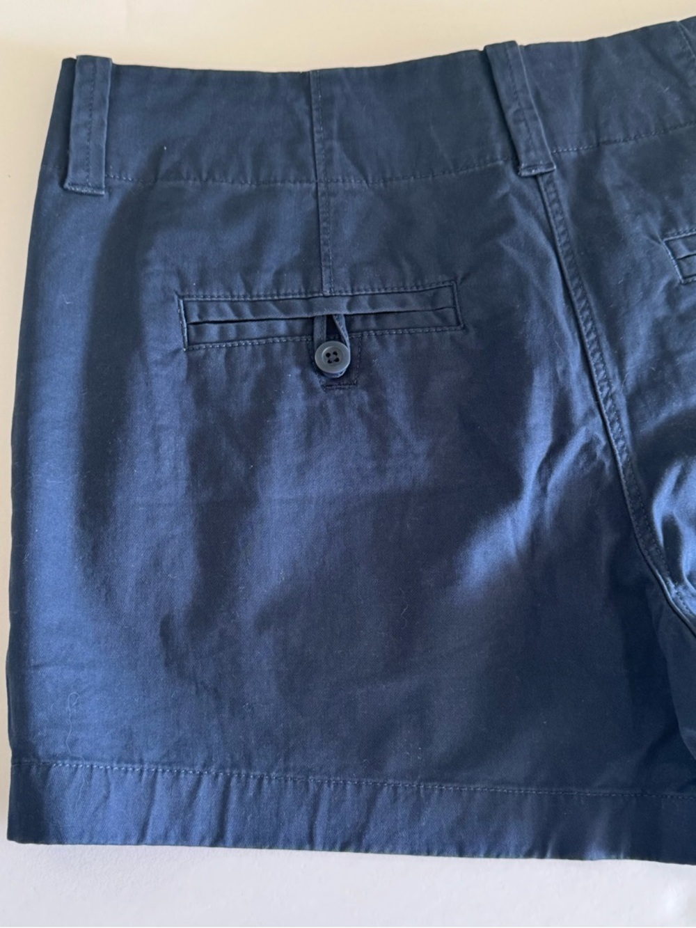 Vineyard Vines Navy Cotton Blend Shorts with Pink Whale Logo - Picture 5 of 10